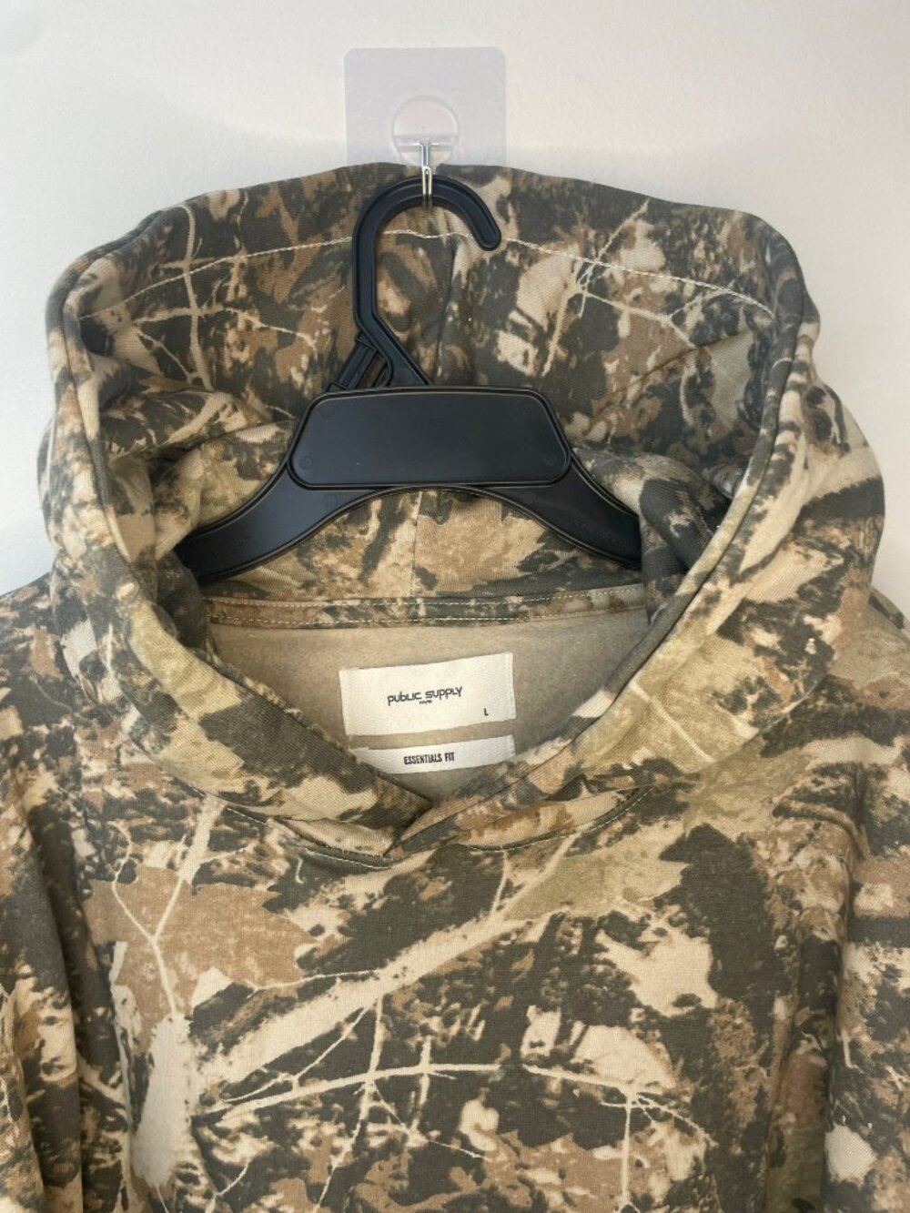 Public Supply NYC Essentials Camo Hoodie Men's Size Large NWT - Picture 4 of 6